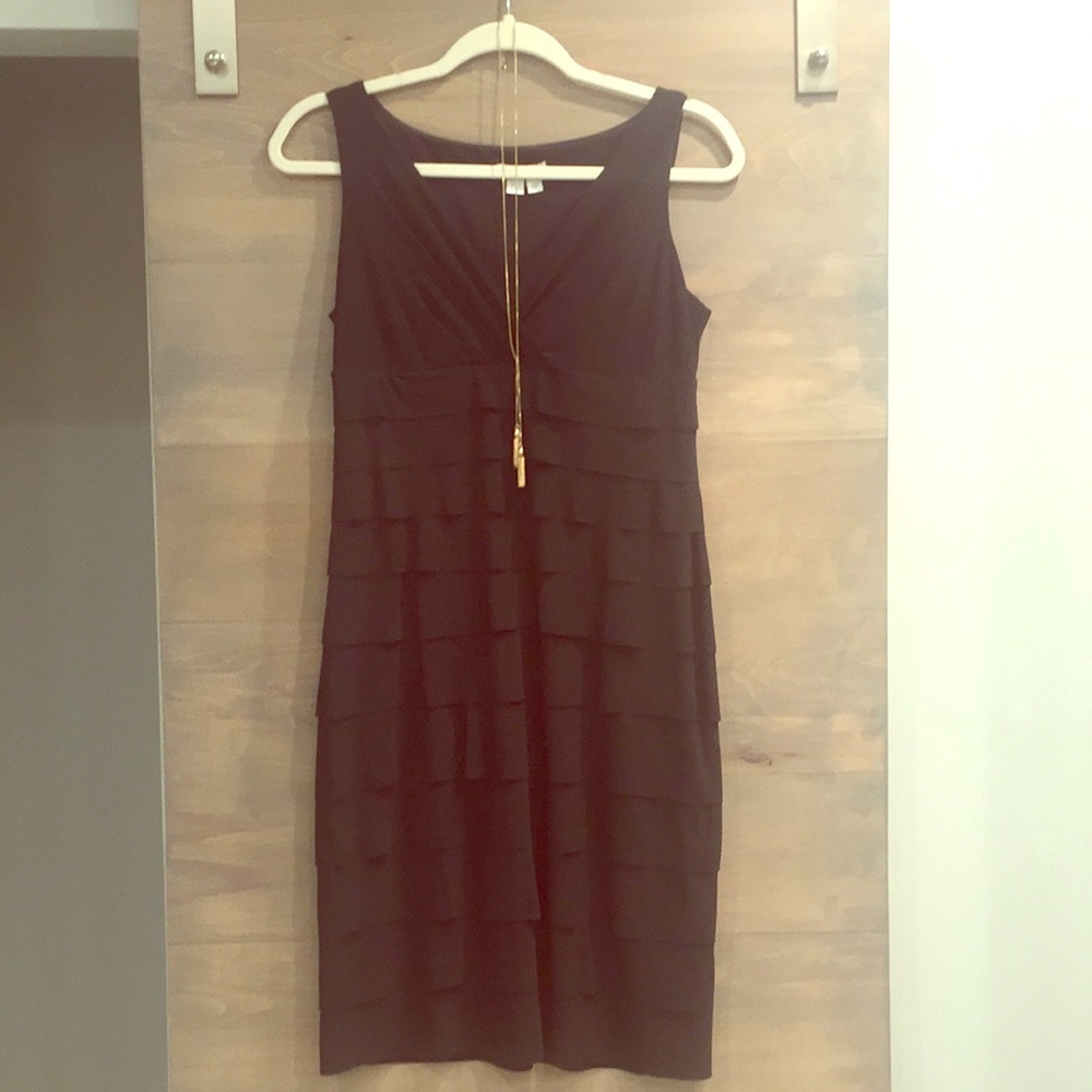 Simple Black Cocktail Dress
